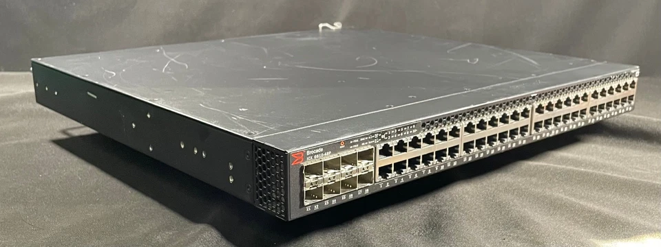 Brocade ICX6610-48P-E 48 Port Gigabit Switch w/2x AC  -Same Day Shipping - Image 2 of 4