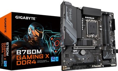GIGABYTE B760M Gaming X DDR4 Mainboard Intel Sockel 1700 Intel B760 M.2 USB 3.1