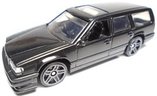 2022 HOT WHEELS HW WAGONS VOLVO 850 ESTATE BLACK 1:64 DIECAST 2 7/8" CAR W/ GRAY