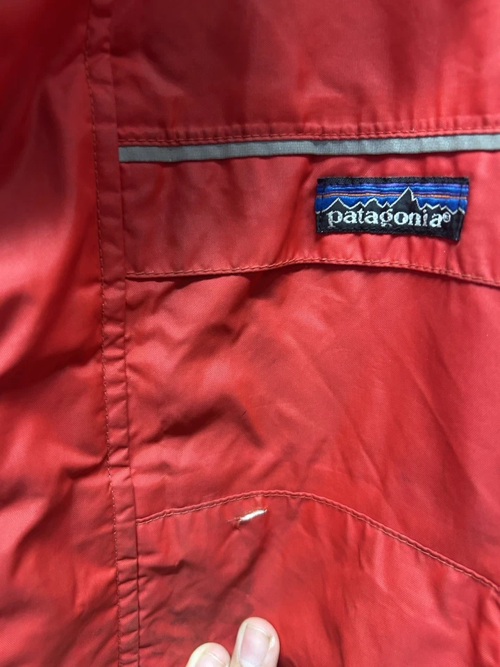 Chaqueta forrada reflectante de nailon cremallera completa vintage PATAGONIA 87071 Hong Kong L Foto 4 de 4