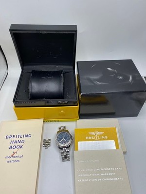 Breitling Colt GMT A32350 Automatic Watch 40mm Good Condition From Japan