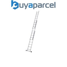 Zarges 44851 Everest 3DE Extension Ladder 3-Part D-Rungs 3 x 8 ZAR44851
