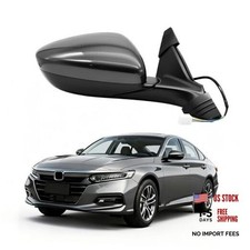 Passenger Side Mirror Assembly Compatible with Accord LX Sport 1.5T 2018 Right
