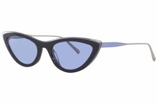 NEW MCM699S 418 Azure Blue Cat Eye Sunglasses with Blue Lenses  MCM Case