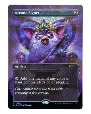 MTG | Arcane Signet | Secret Lair | Furby | Confetti Foil | NM | EN