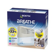 Bostik Breathe Dehumidifier, Humidity and Moisture Absorber, For Use Around t...