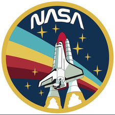 NASA Space Agency Logo Sticker  Vinyl Decal Laptop Car Bottle