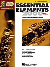 Essential Elements for Band - Bb Clarinet Book 1 with EEi Book/Me