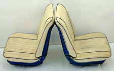 1966 1967 Chevelle Ss Bucket Seats Tracks Metal Backs Side Panels Interior Trim