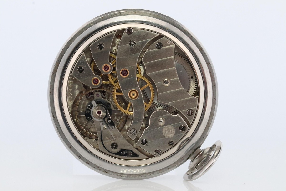 IWC International Watch Company Antique Pocket Watch. View 2