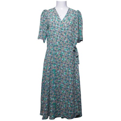 Won Hundred, Wickelkleid, Größe: 42, Grün/Mehrfarbig, Recyceltes Polyester #O9A