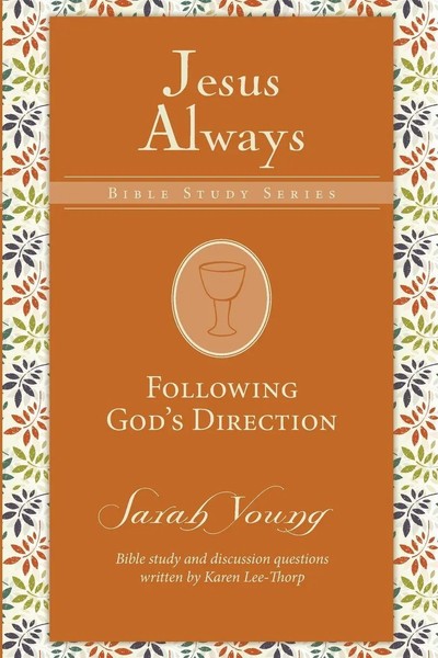 The Following God's Direction Sarah Young Taschenbuch Kartoniert / Broschiert-image