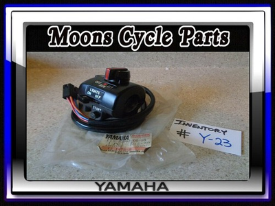 #ad VTG NOS 1978 Yamaha XS11 XS1100 E Original Handlebar Right Start On amp; Off SWITCH $425.00