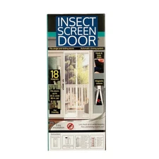 Kole Magnetic Screen Door- White