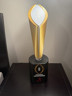 15” Replica College Football Championship Trophy Alabama Crimson