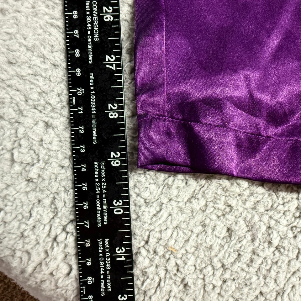 Morgan Taylor Púrpura Mujer M Cintura Elástica Sedosa Prendas para Dormir Pijama Pantalones Foto 3 de 4