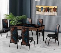 Esszimmer Essgruppen Esstisch StüHle Rechteckig Mehrfarbig Modern