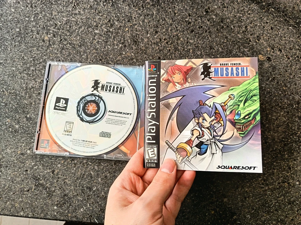 Brave Fencer Musashi (Sony PlayStation 1 PS1 PSX, 1998) - Immagine 2 di 4