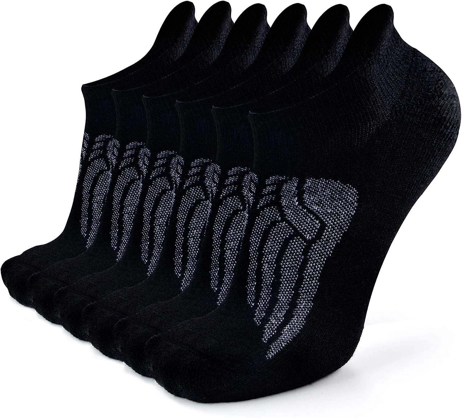 Merino Wool Compression for Men and Women, Soft Thick Cushion Tab Socks 6 Pairs
Opens in a new windo