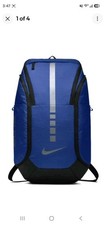 Nike Hoops Elite Pro Basketball Backpack Blue Black Silver BA5554-480 NWT