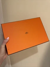 Hermes Box Orange Empty Box Gift Box 11in*8in*4.5in