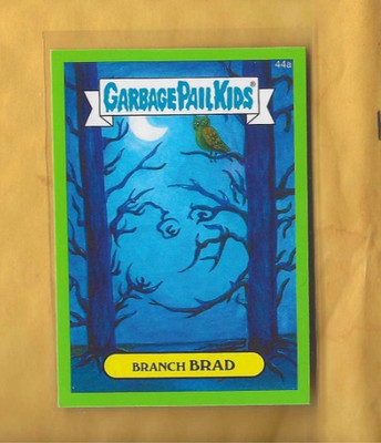 2015 Garbage Pail Kids Series 1 Green Parallel Cards - U-Pick