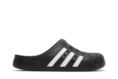 adidas Adilette Clog 'Black White' GZ5886 New Size