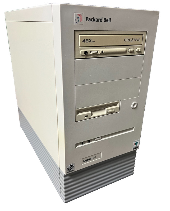 Packard Bell Legend Retro Pentium PC Upgraded & Restored! SSD SoundBlaster Win95