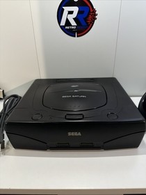 SEGA Saturn Home Console - Black - Tested MK-80000A