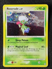 Played (LP) Roserade Holo Swirl #17 Secret Wonders Pokemon TCG on eBay