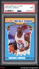 1990-91 Fleer All-Stars #5 Michael Jordan PSA 9 MINT BULLS