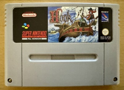 Für Nostalgiker | Super Nintendo Spiel Hook (Original)