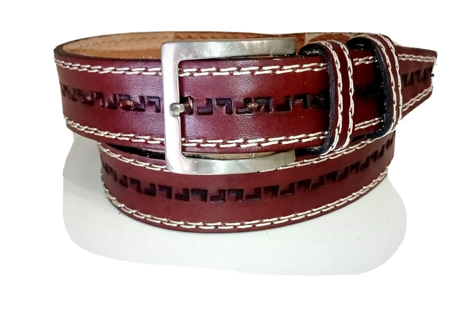 Cinturon Hombre Cuero argentino hecho a mano - Imagen 4 de 4