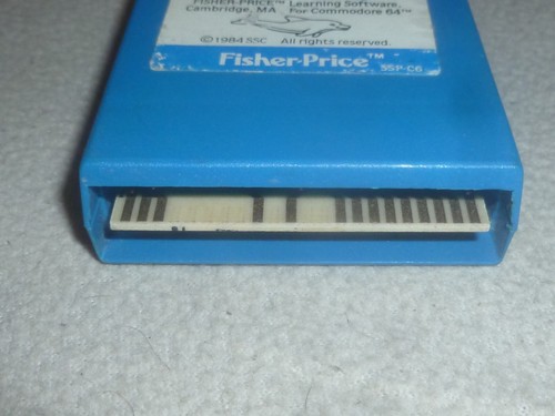 COMMODORE 64 COMPUTER FISHER PRICE SEA SPELLER VINTAGE CARTRIDGE LEARNING 1984 - Picture 3 of 3