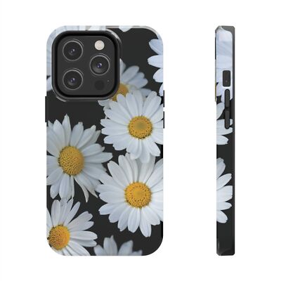White Daisy iphone case,iPhone 16, 15, 14 Pro Max, 13, 12, 11 Pro, XR, XS Max