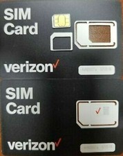 VERIZON TRIPLECUT SIM CARD NEWEST VERSION CDMA 4G/5G PREPAID OR CONTRACT