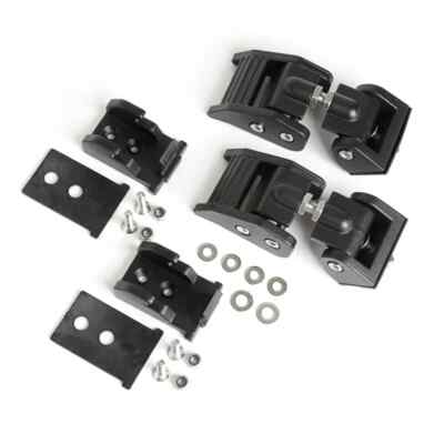 Rugged Ridge 11210.21 Black Hood Catch for 2018-20 Jeep Wrangler JL & JT