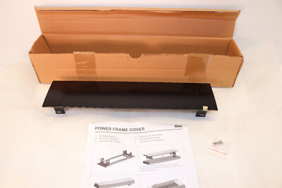 Bachmann Abdeckung Steckdosenleiste power frame cover 915.510 schwarz