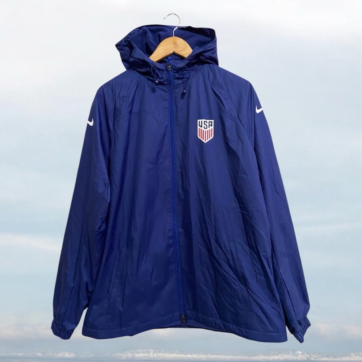 Nike Team USA United States Vaporknit Strike Drill Top Blue Cd2173