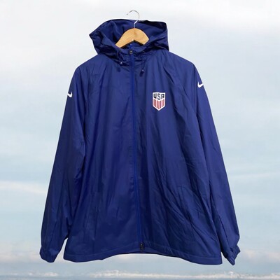レーバーカップ チームヨーロッパ ブルージャケット M(US)サイズ Nike NikeLab TEAM USA Winter OLYMPIC SUMMIT Blue JACKET 916645-474