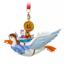 Disney The Rescuers Legacy Sketchbook Ornament 45th Anniversary Limited Release
