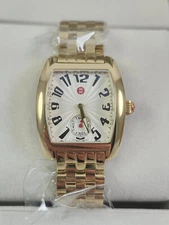 NEW Michele Urban Mini Gold Ladies Watch MWW02A000634 NIB Box