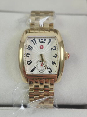Michele Urban Mini Watch with Box Michele Mini Urban Watch w/Diamond Dial & Bezel ~ Includes  main image 3
