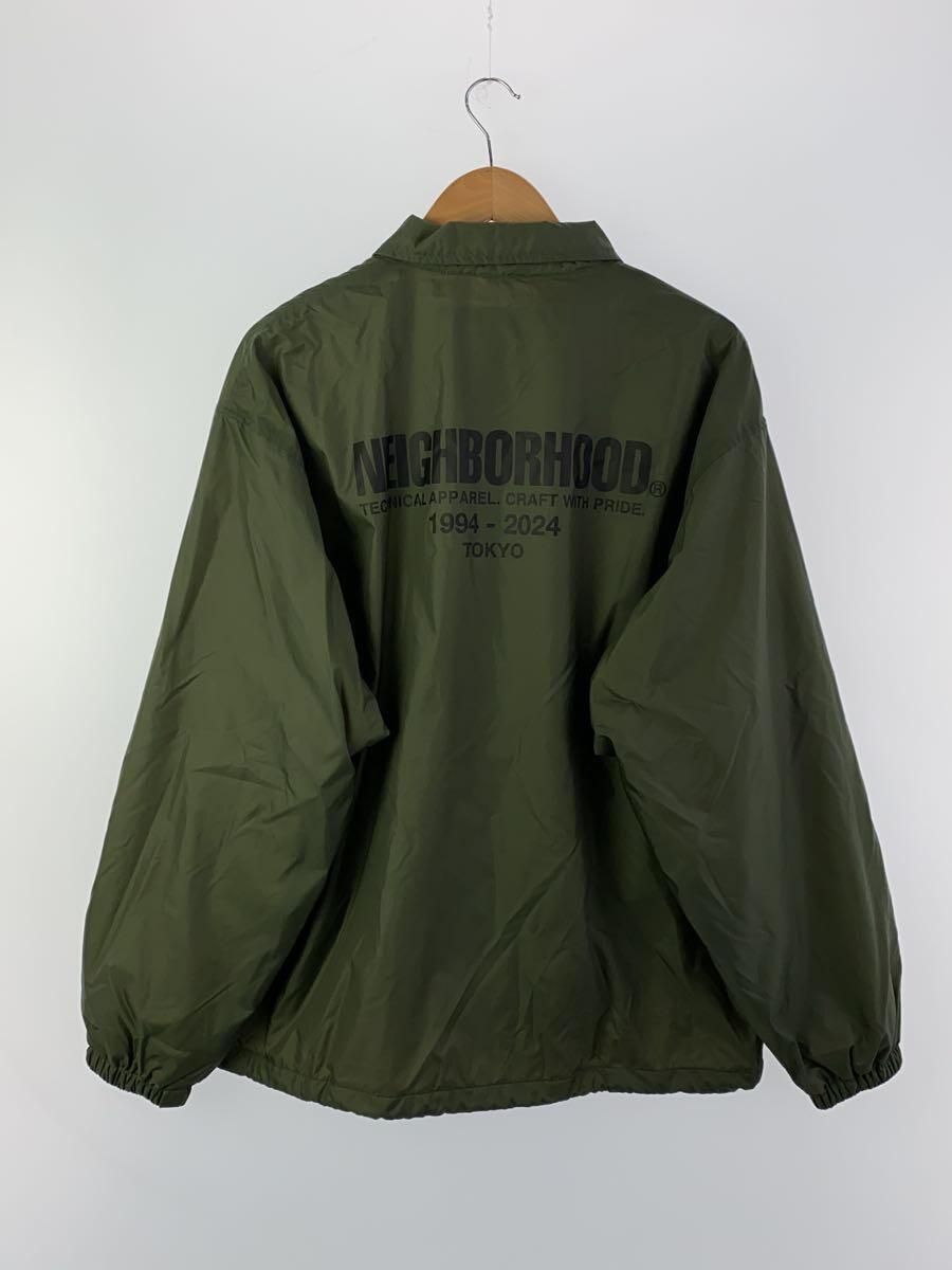 NEIGHBORHOOD NYLON JACKET 24SS WINDBREAKER JACKET-1 L GREEN  