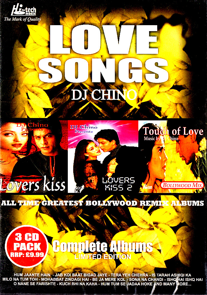 DJ CHINO LOVE SONGS - COMPLETE ALBUMS LIMITED EDITION - HINDI CD - (3 CD - SET)