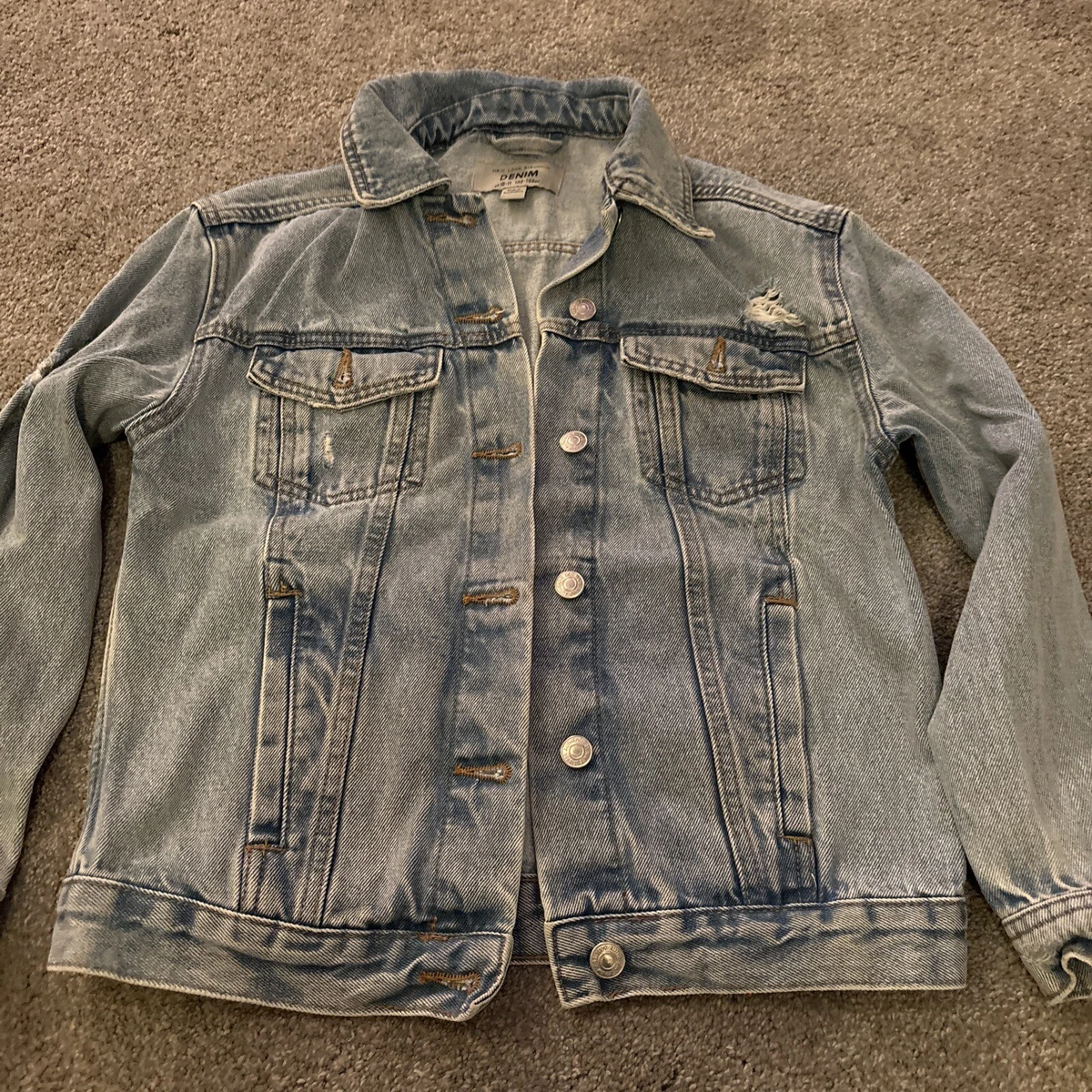 New look deals girls denim jacket