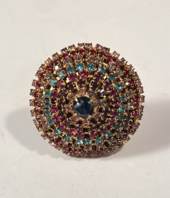 Erickson Beamon 7.5 Statement Ring For Target MultiColor Rhinestone