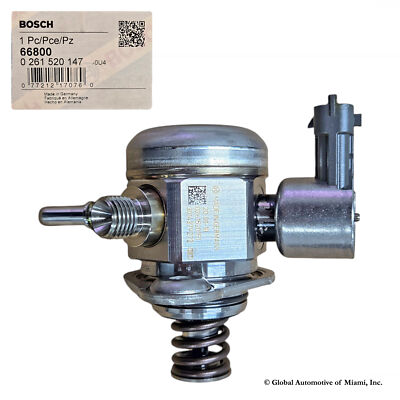 Bosch 66800 GDI Fuel Pump for 2012-2018 Ford, Lincoln, Land Rover 2.0L Turbo