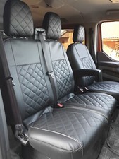 Sitzbezüge nach Maß Hochwertige Premium Kunstleder K1 Angepasst für VW T5