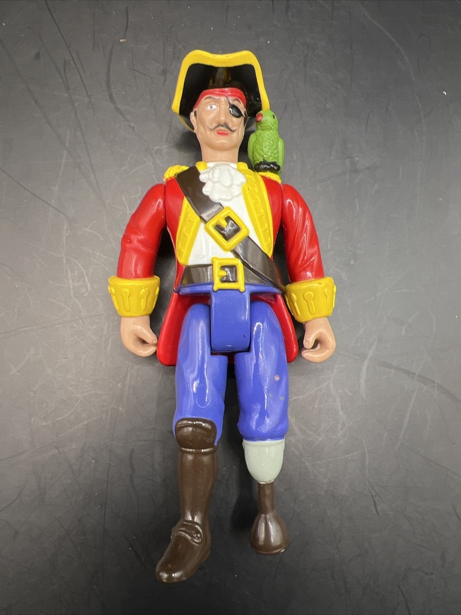 VINTAGE* 1990 IMPERIAL CAPTAIN And JOHN SILVER Loose Pirates of